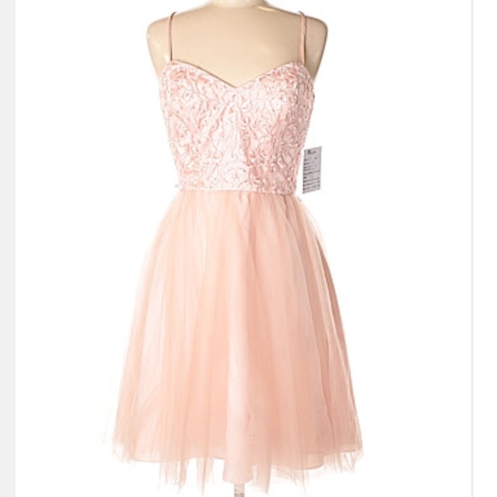 Pink formal dress